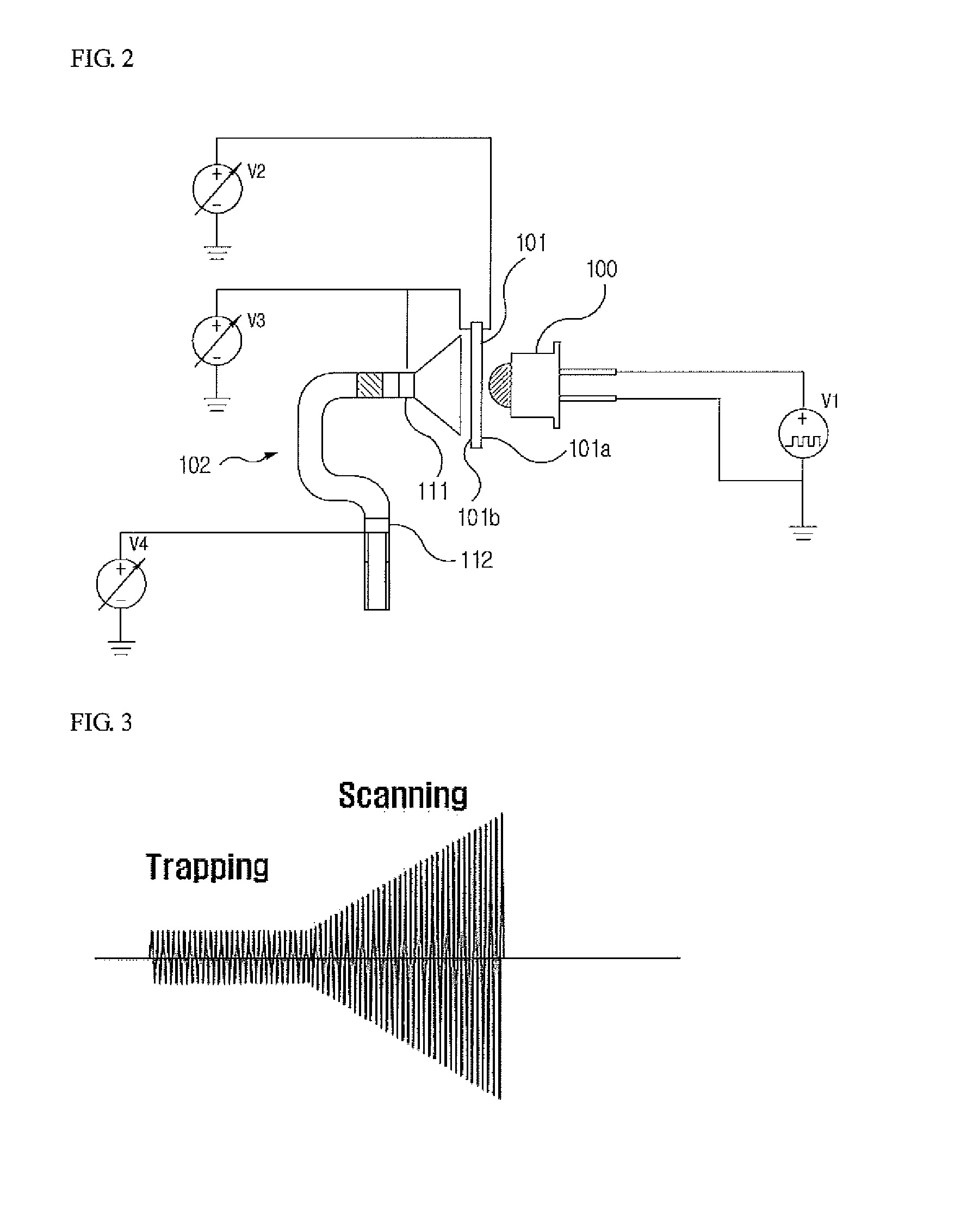 Ion trap mass spectrometer using cold electron souce