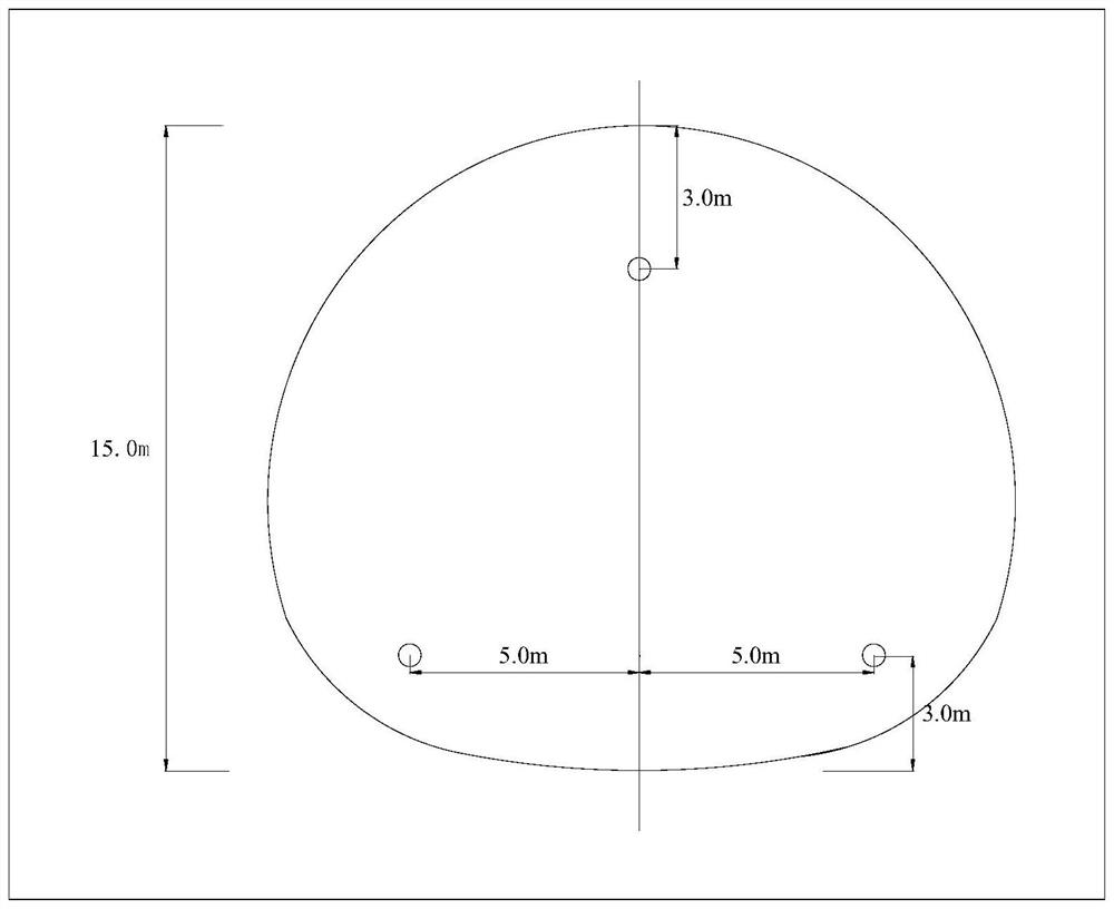 A deep-shallow combined geological survey layout method for underground engineering