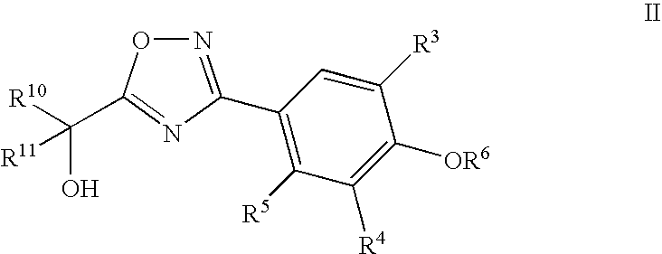 Compounds, Compositions and Methods Comprising Oxadiazole Derivatives