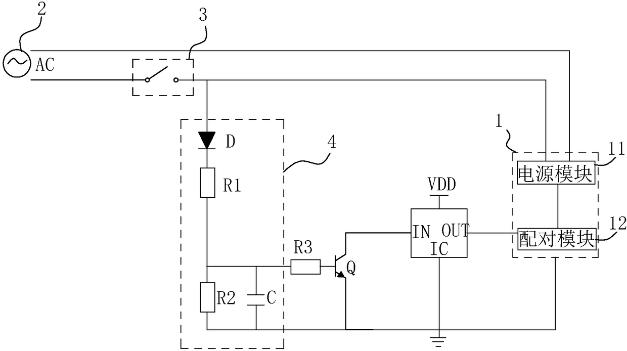 Novel method for starting wireless pairing