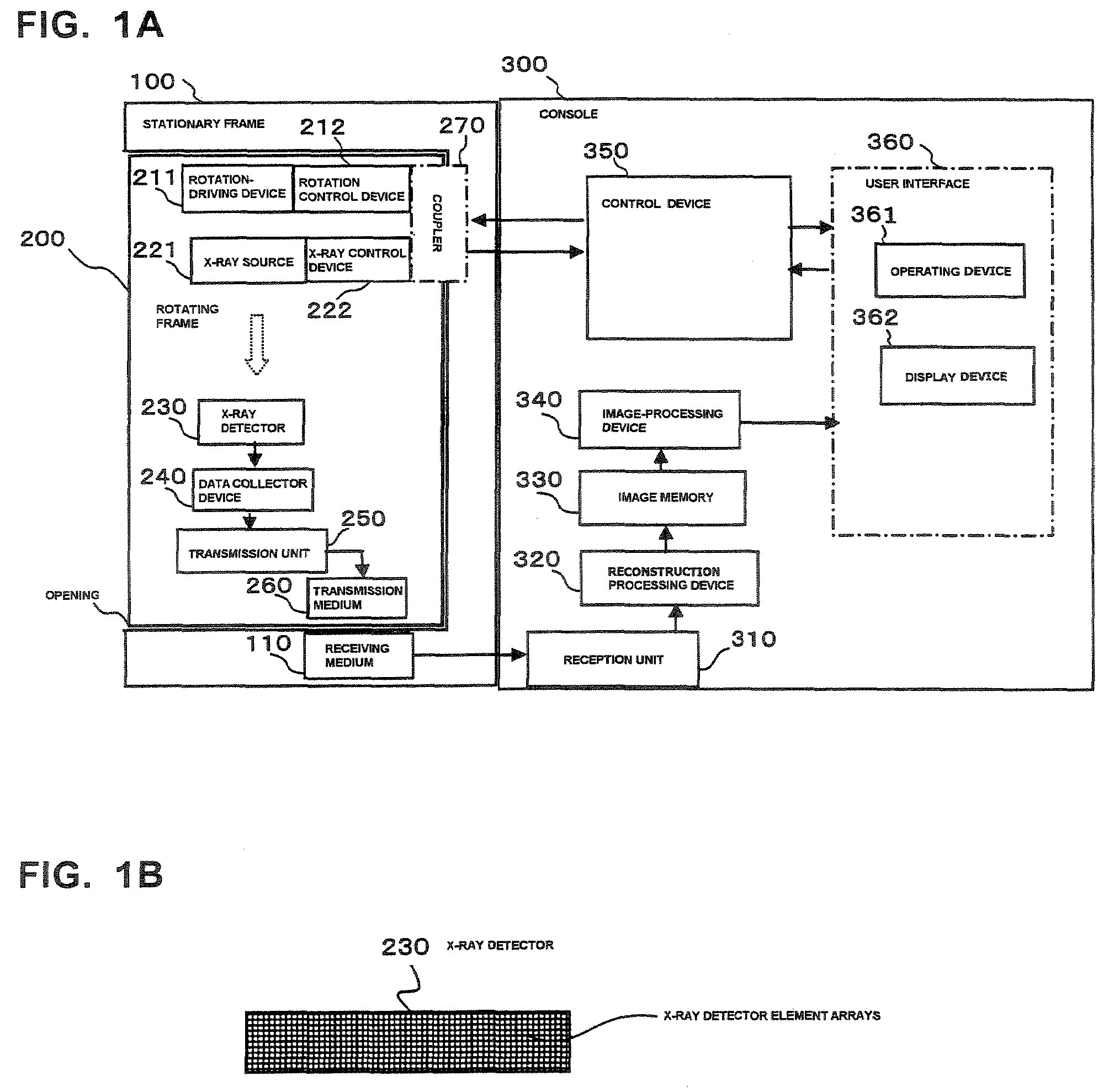 X-ray CT apparatus and medical data communication link system