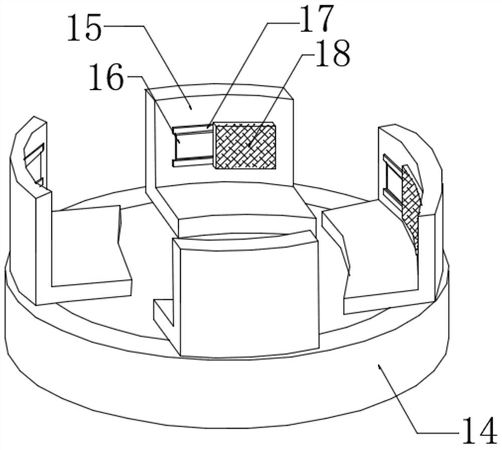 Sterilization and disinfection device used before processing of meat can