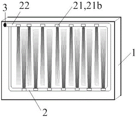 Glass curtain wall based on optical fiber light source