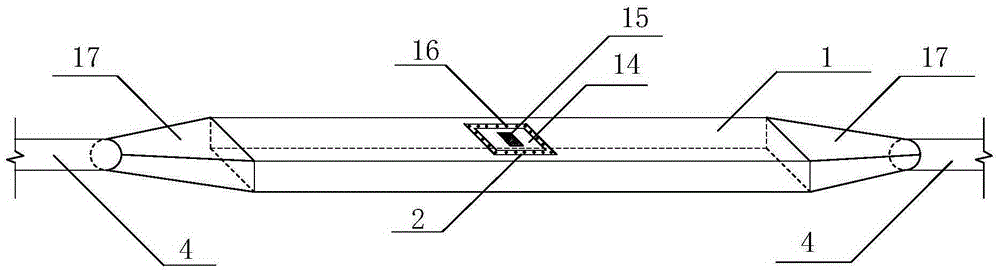 Underwater wall surface shear stress sensor calibration device having temperature control function