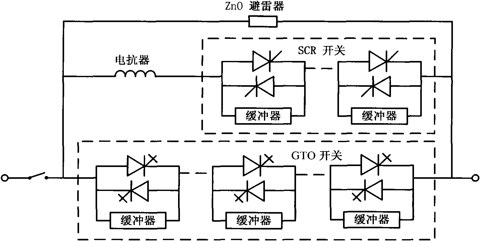 Resonance type DC solid circuit breaker