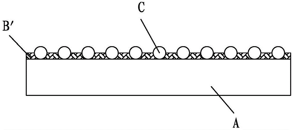 Manufacturing method of exposure glass micro-sphere reflective membrane capable of reflecting colorful light