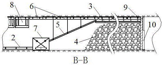 Method for gob-side entry retaining of medium-thickness coal seam