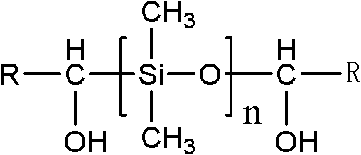 Modified epoxy resin composite material of prereacted material of epoxy-terminated silicone oil and preparation method and application thereof