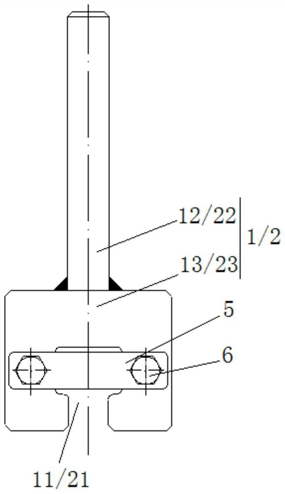 Tensile fixture for plate type sample and using method thereof