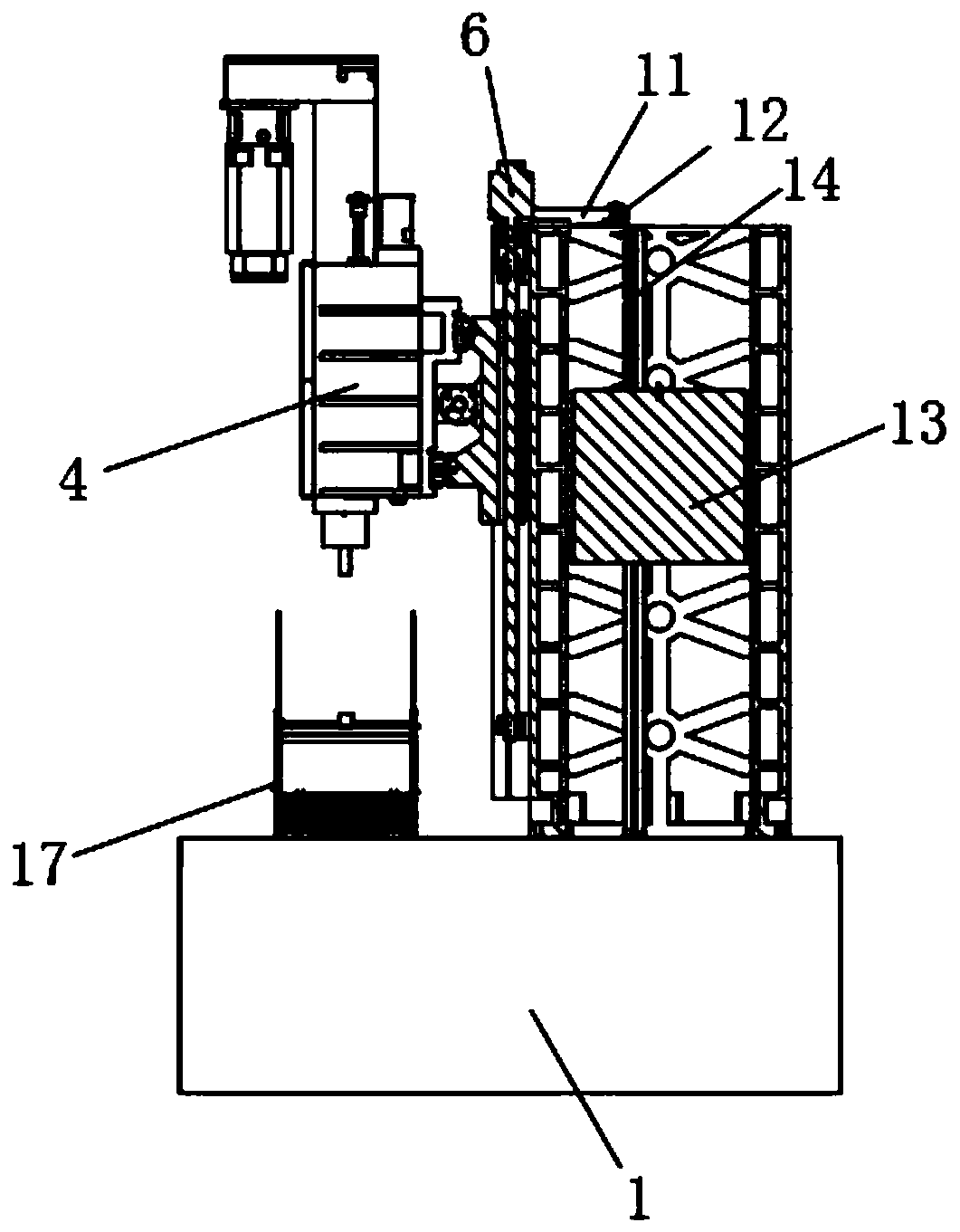 Five-cylinder plunger pump head body forging processing equipment and processing method thereof