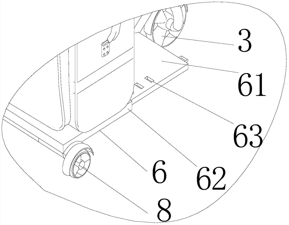 Forwards-driving foldable bicycle and luggage integrated device