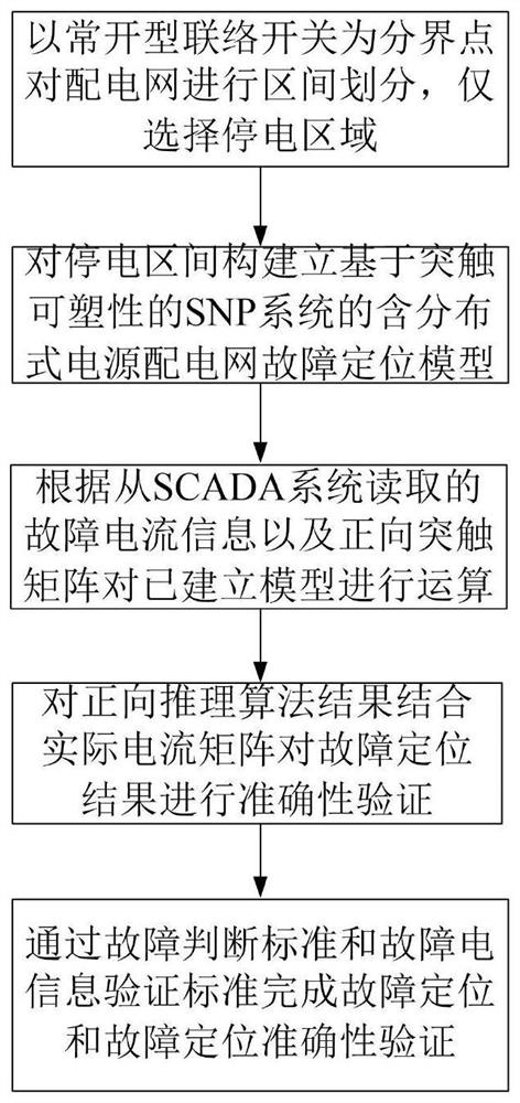 A Synaptic Plasticity-Based Fault Location Method for SNP System Containing Distributed Power Distribution Network