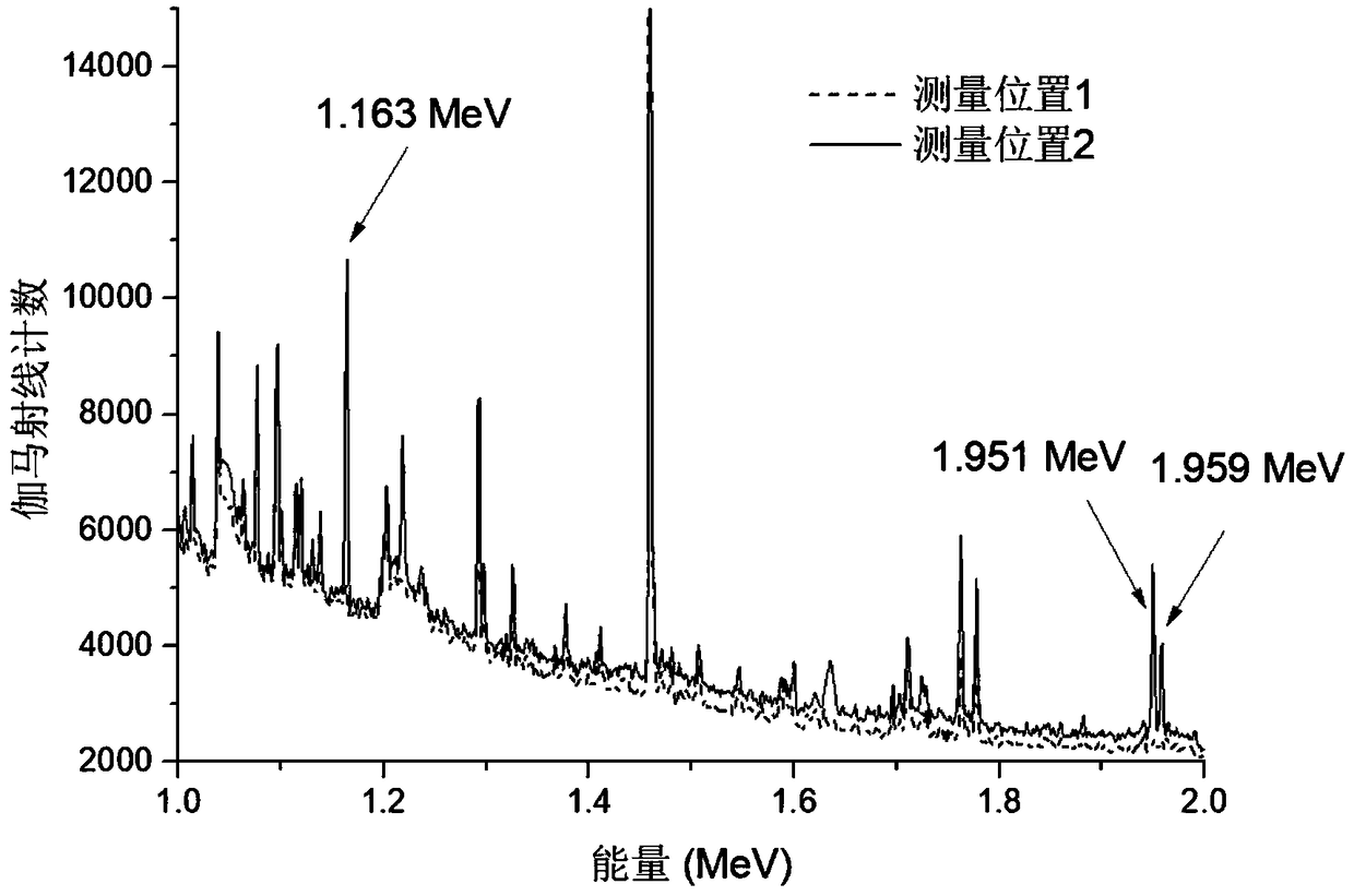 Sample element distribution measuring device and method based on prompt gamma-ray neutron activation analysis