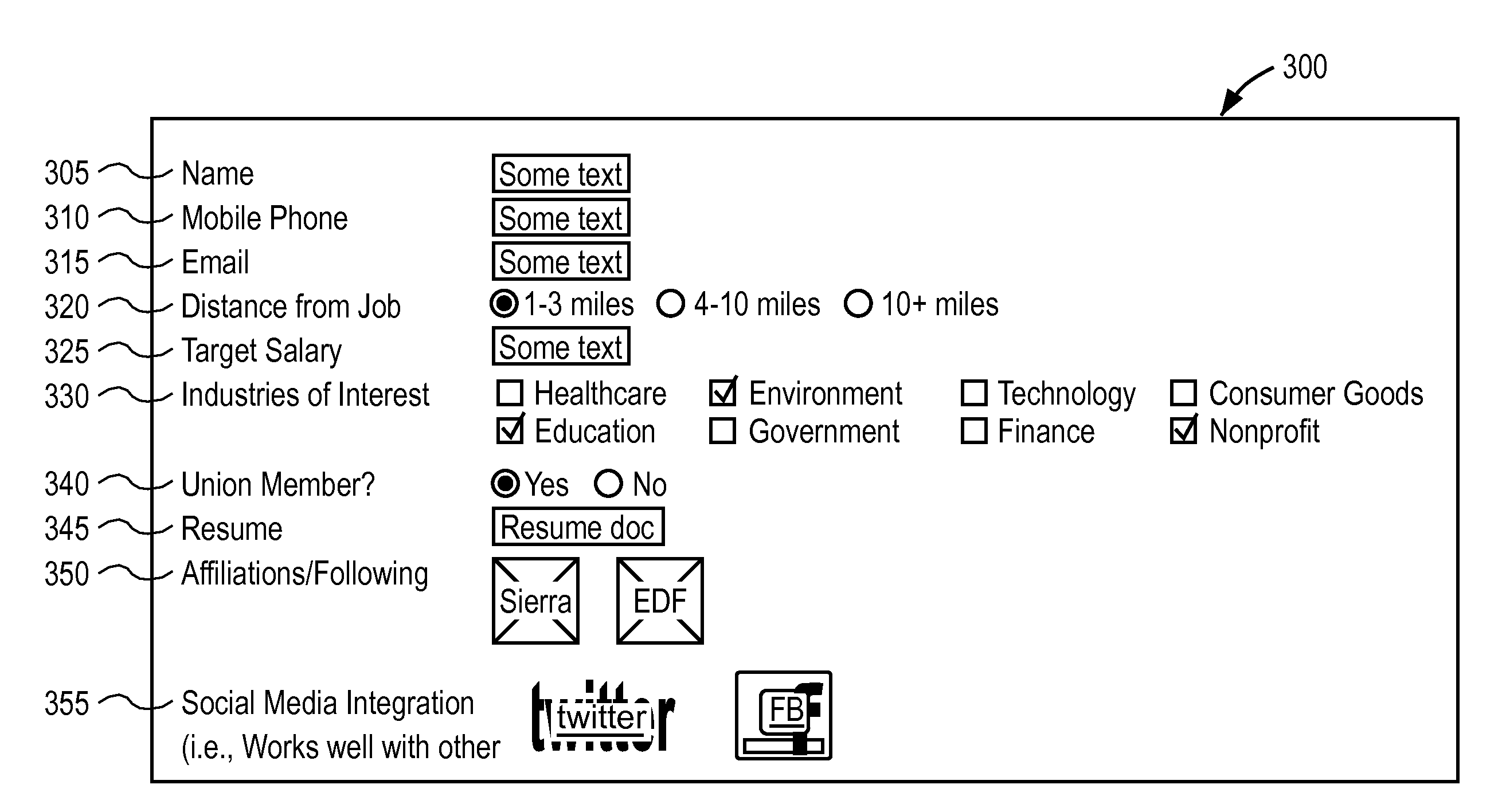 Method and apparatus for hiring using social networks