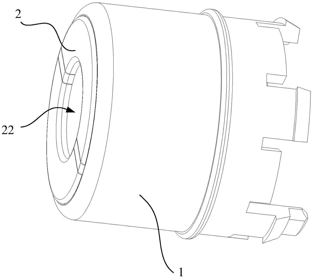 Probe assembly and skin detector