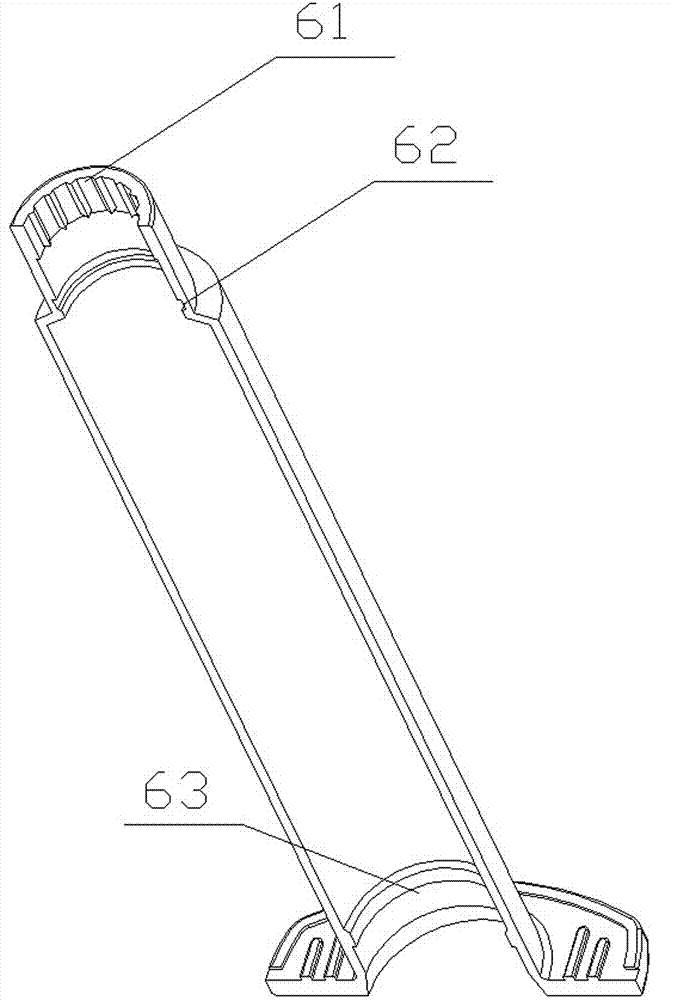 Back-pulling type safety self-locking self-destroying syringe