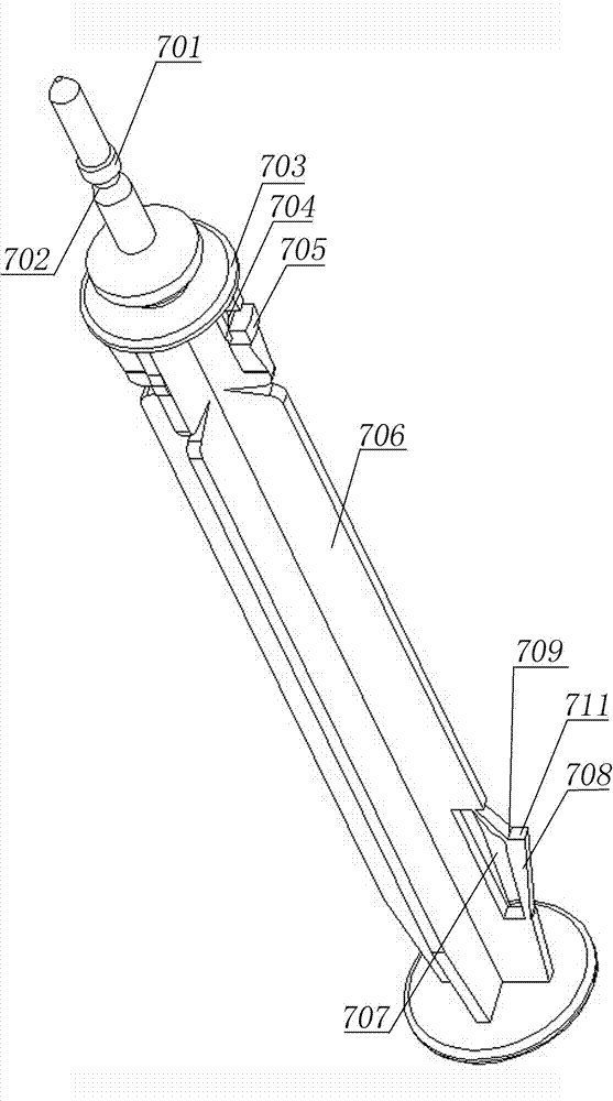 Back-pulling type safety self-locking self-destroying syringe