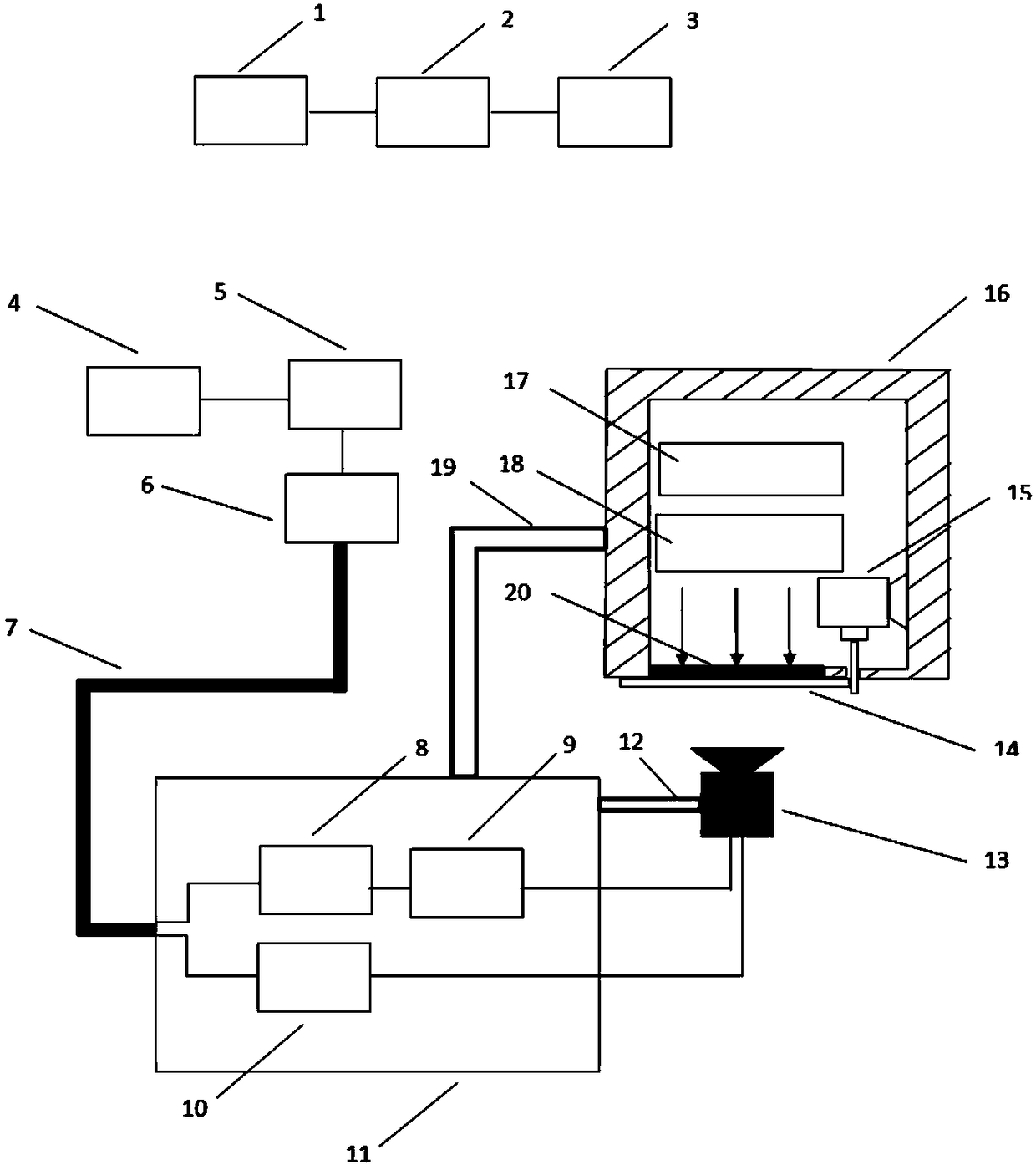 A device and method for detecting water body turbidity based on underwater observation network