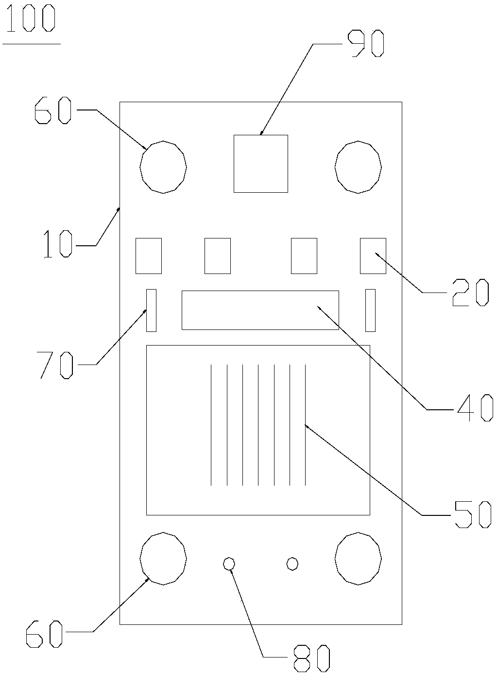 Thread-type image quality indicator for nondestructive detection of pressure pipeline