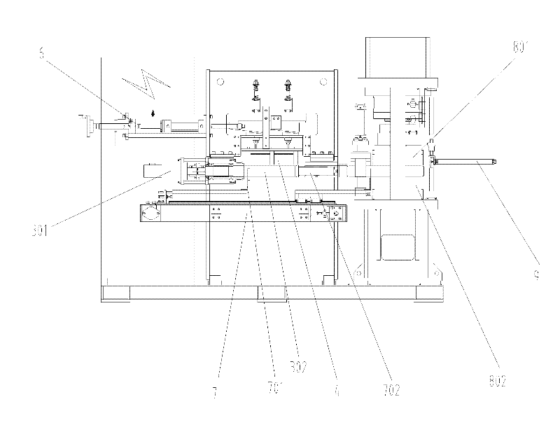 Continuous round casing forming machine for thin plate