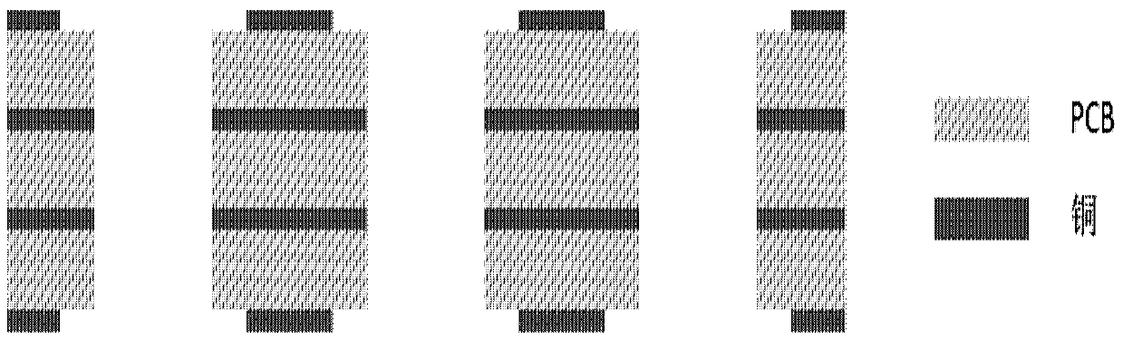 Multilayer thick gas electron multiplier for suppressing charging effect and preparation method thereof