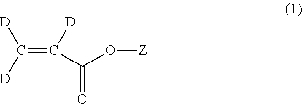 Methods for the synthesis of deuterated acrylate salts