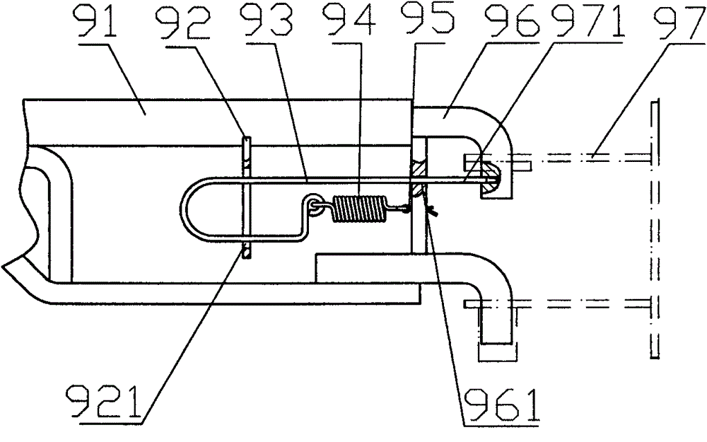 A light-duty two-wheel cultivator that facilitates the assembly and disassembly of the plow frame