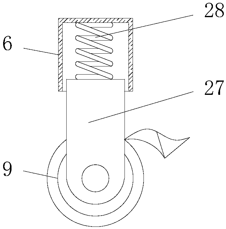 Packaging device with rapid positioning function