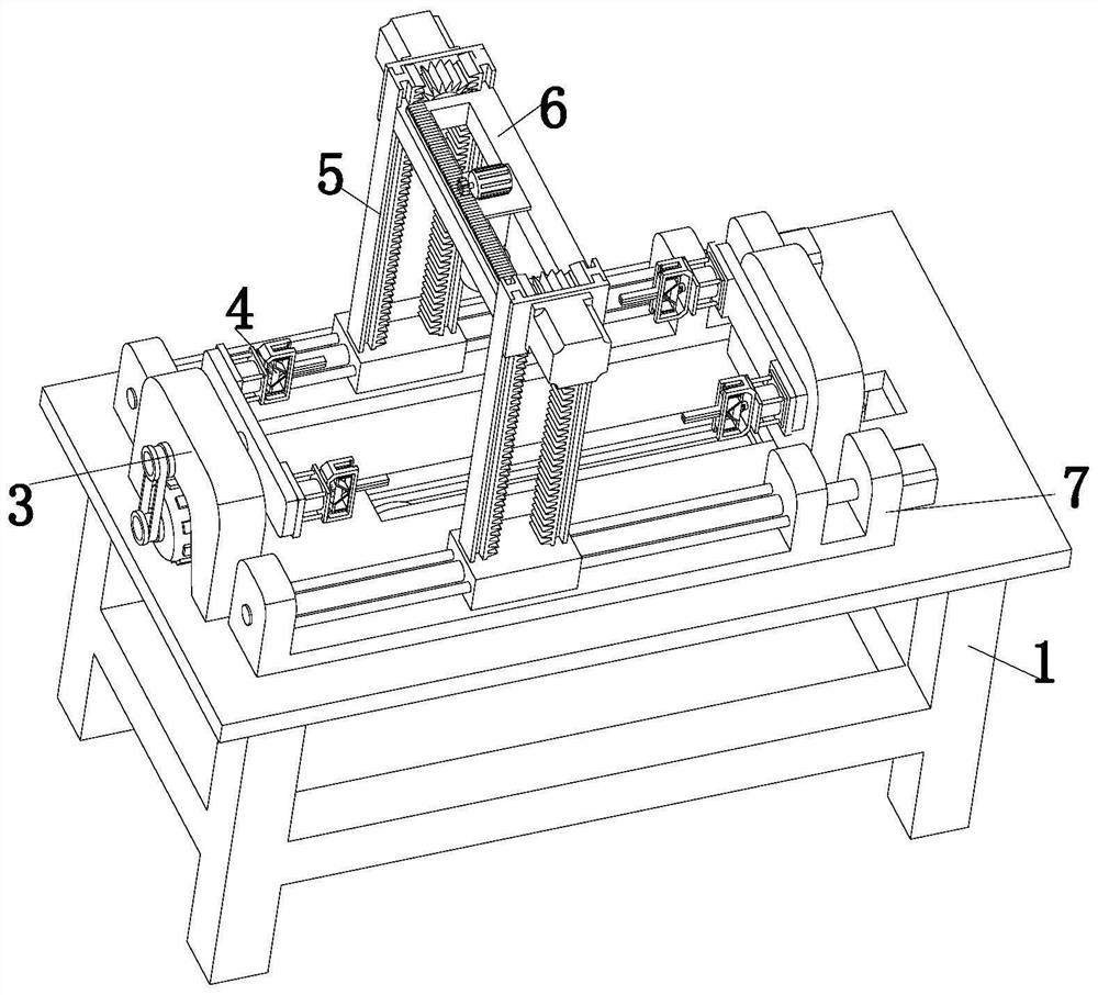 Electroplating spraying device for composite material automobile plate spring production