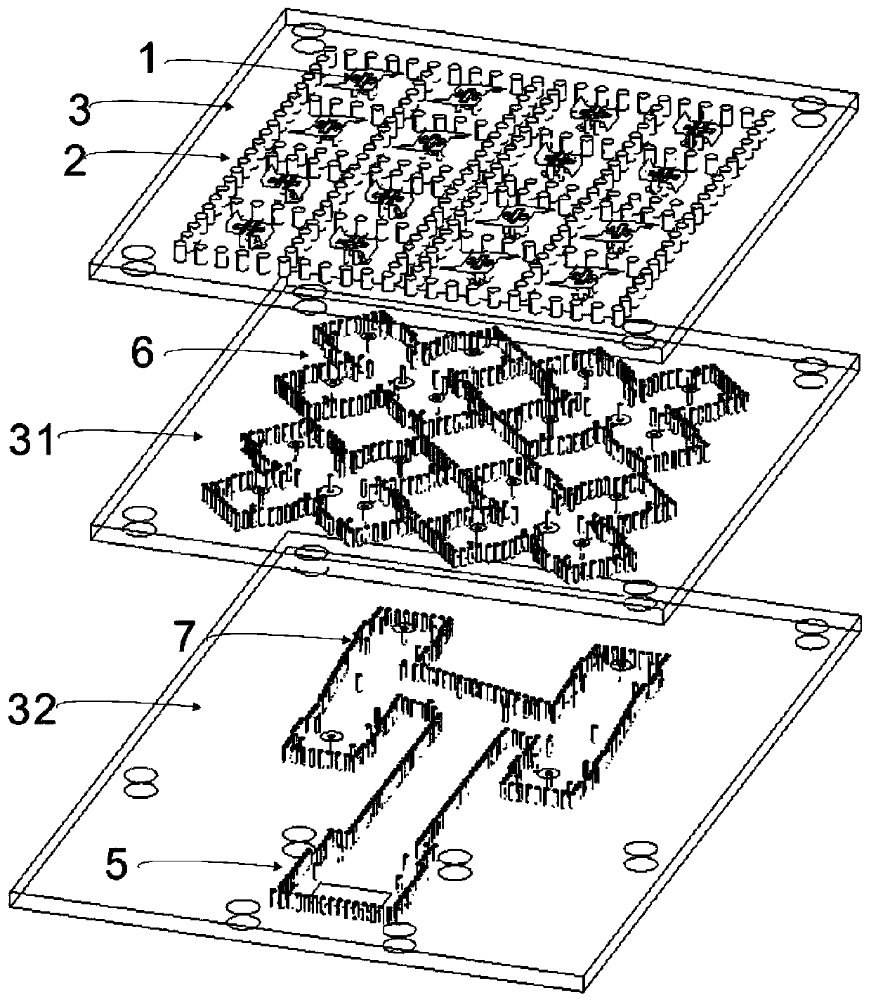 Circular polarization electromagnetic dipole array antenna