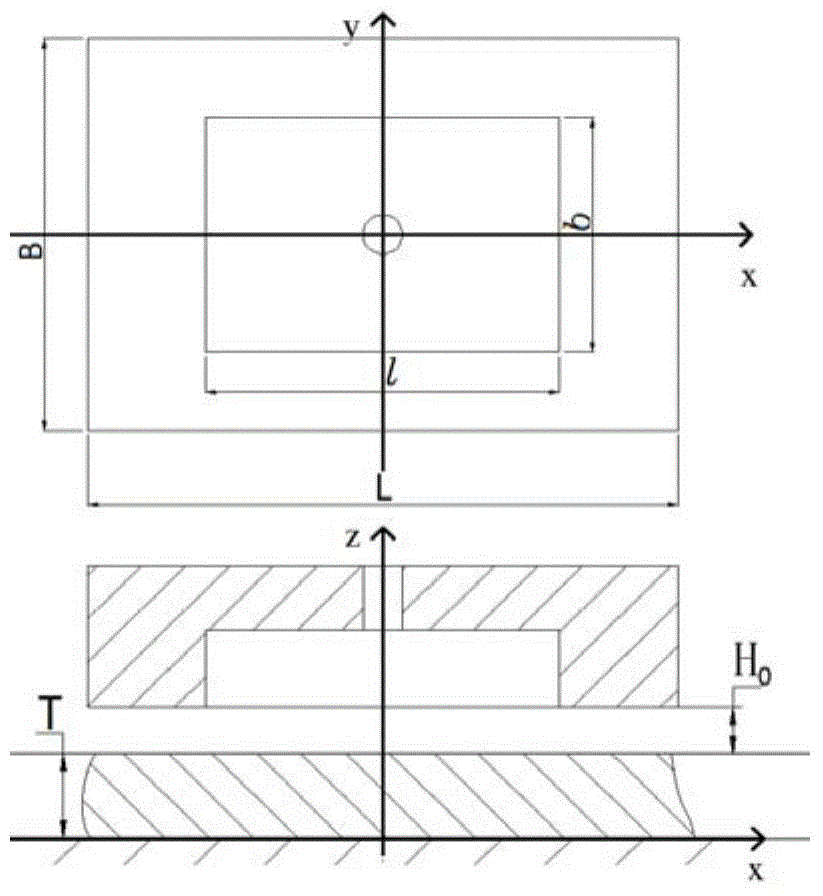 Hydrostatic guideway bearing capacity analyzing method considering guideway surface deformation