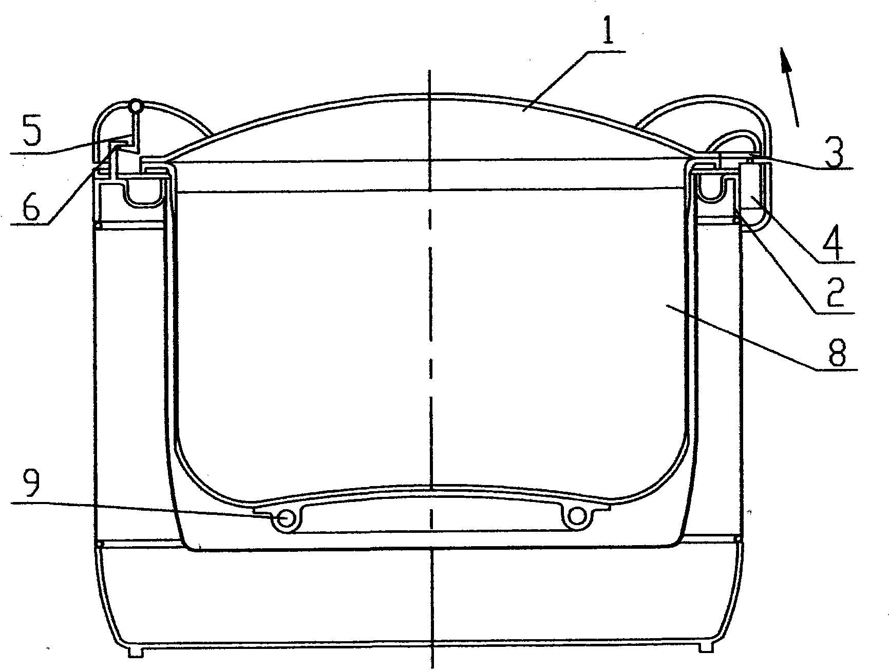 Movable cover controlling device