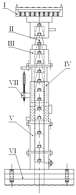 Early warning hydraulic prop device