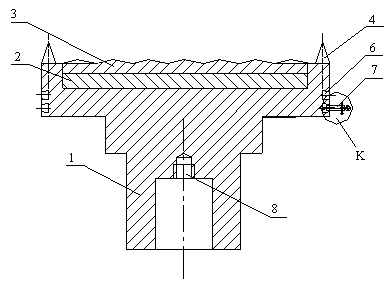 Early warning hydraulic prop device