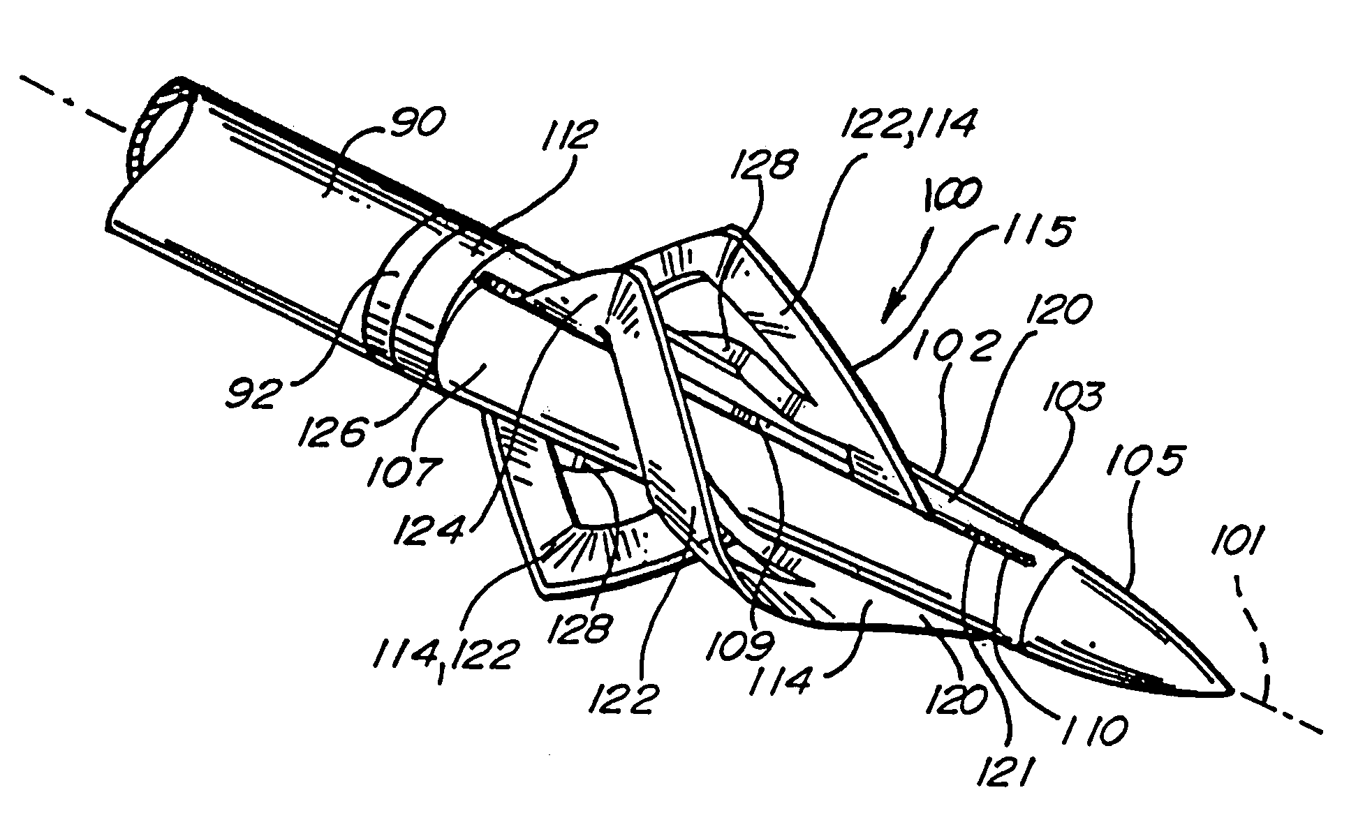 Helical broadhead