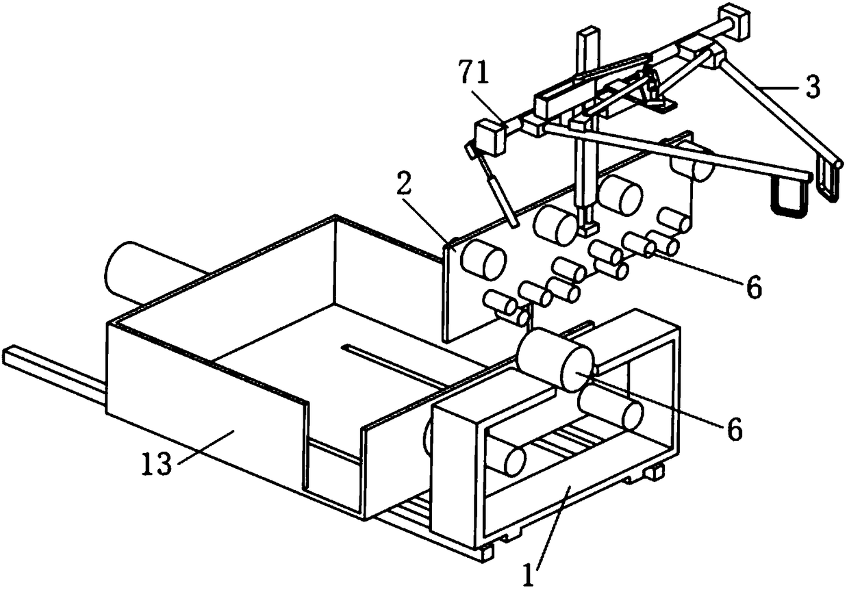 Full-automatic discharge bagging machine