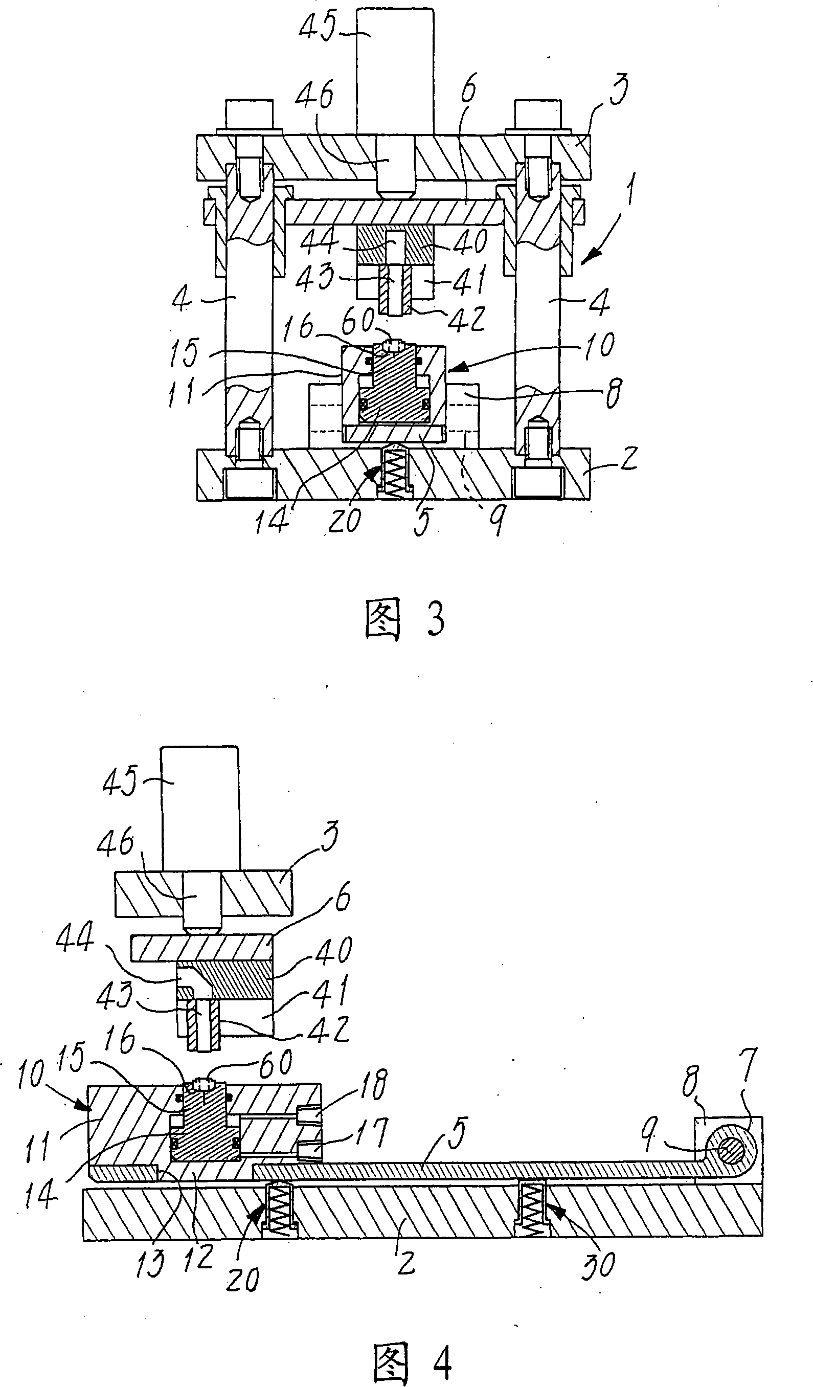 Press for attaching nuts to pipes