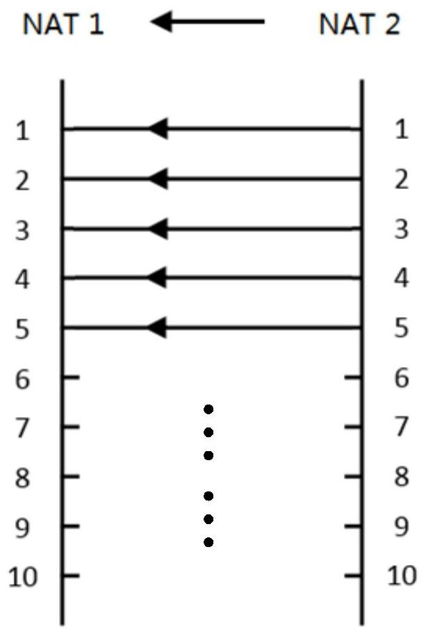 Symmetrical NAT penetration method and device, storage medium, equipment and system