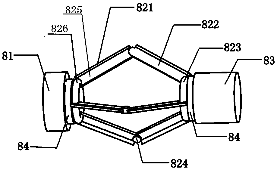 Reaming equipment for anchoring system with multiple plates and construction method