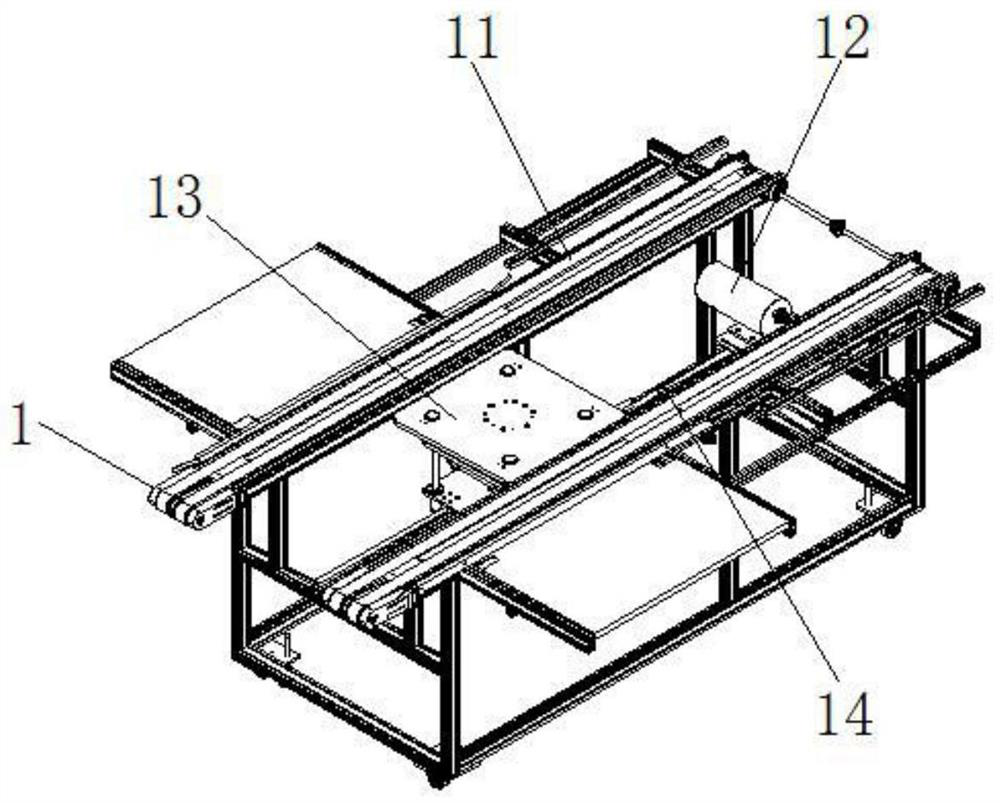 Solar panel corner protector automatic pressing and machining assembly line