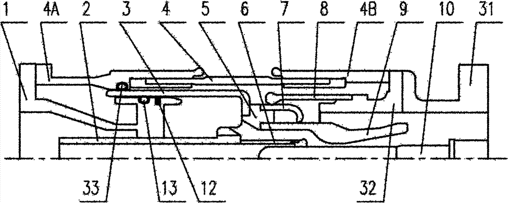 Arc extinguish chamber with high current-carrying capability for high-voltage switch equipment