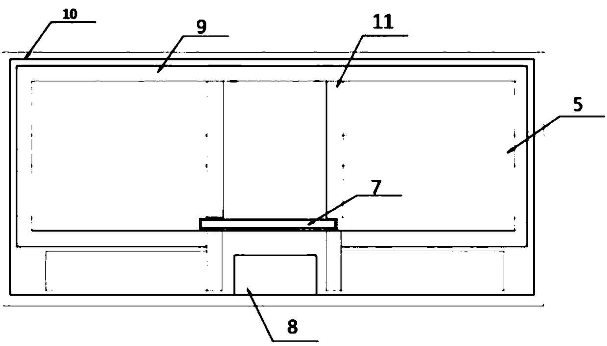 Method and device for rapidly detecting moisture content of wood chips