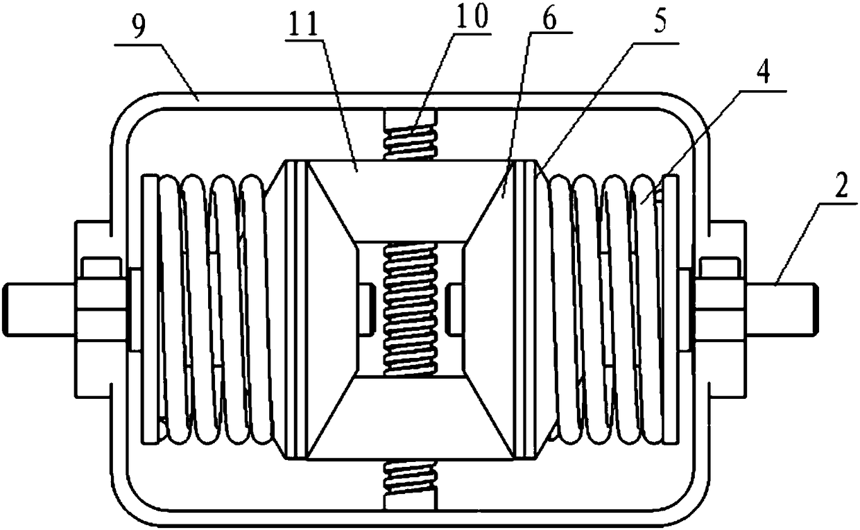 Robot joint variable stiffness actuator