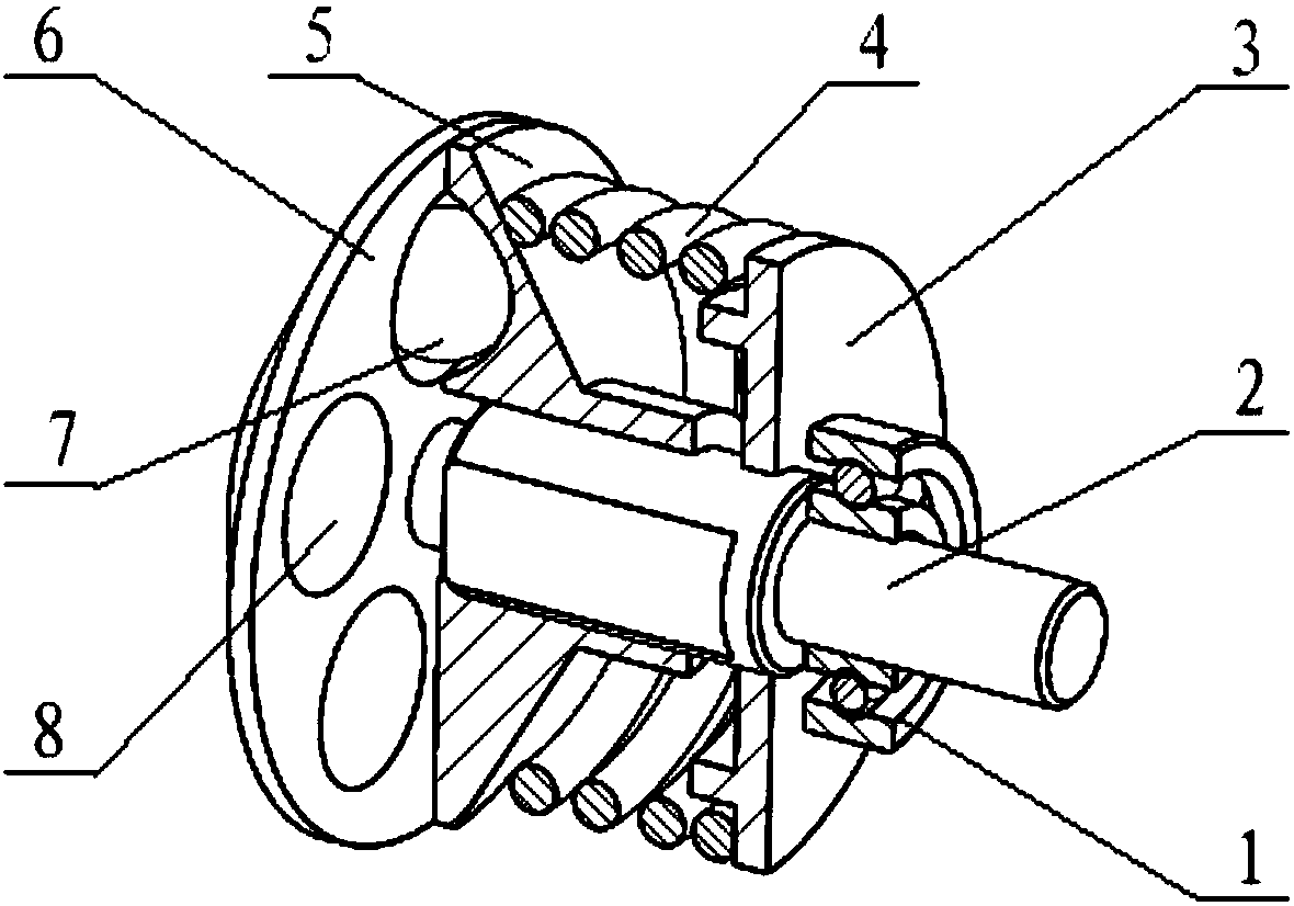 Robot joint variable stiffness actuator