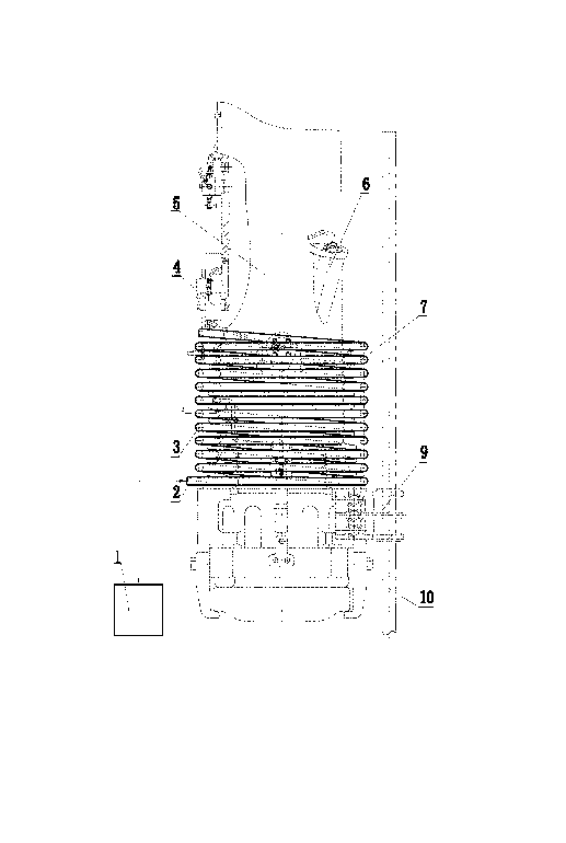 Cylindrical diesel pile hammer with forced cooling function