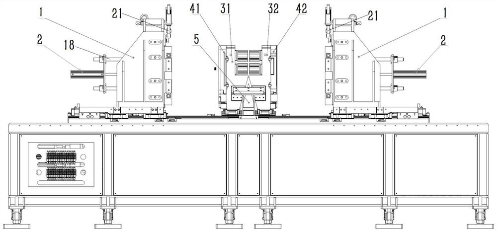 Split groove piece orbit determination loop chain hob roll riveting splicing equipment