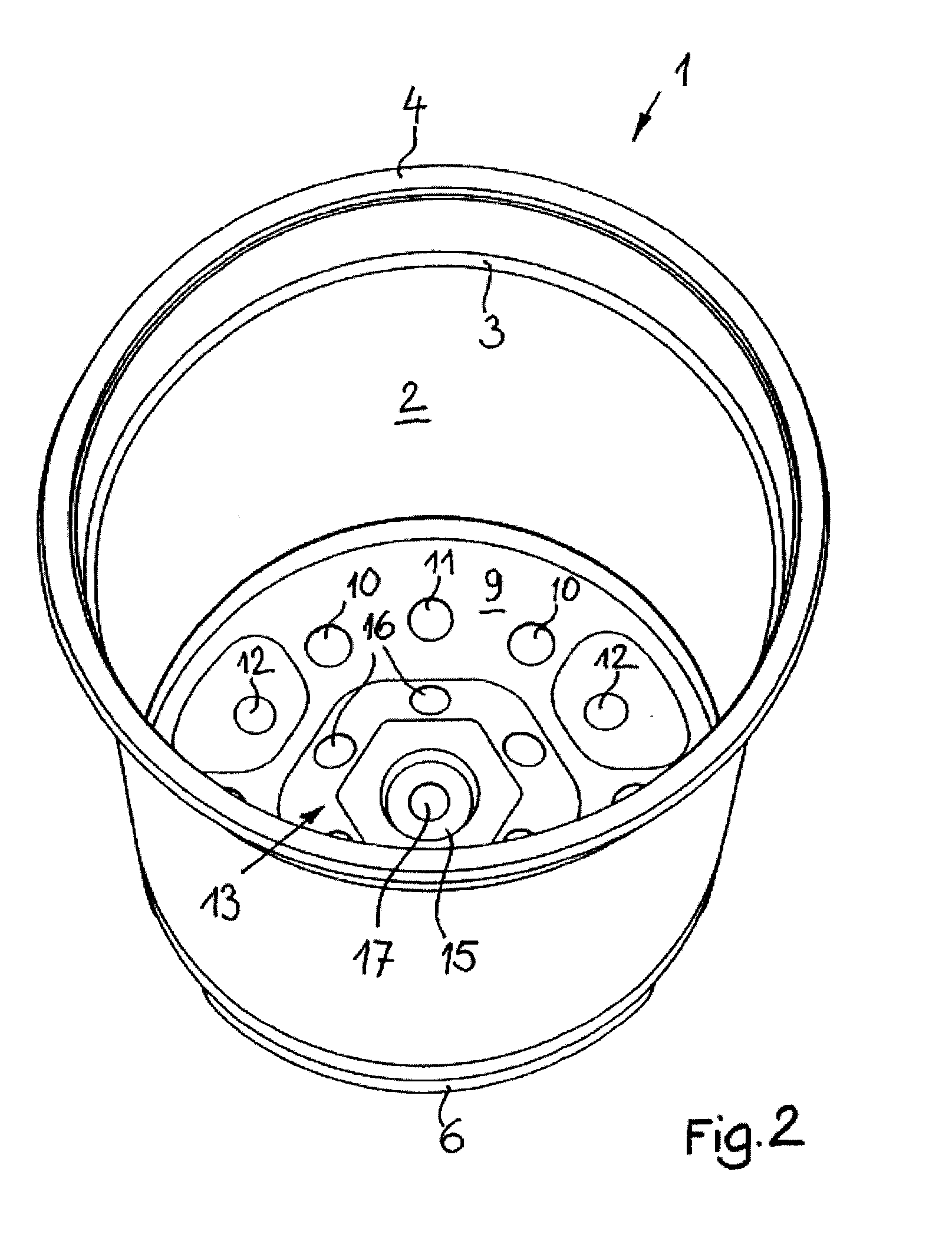 Plastic plant pot