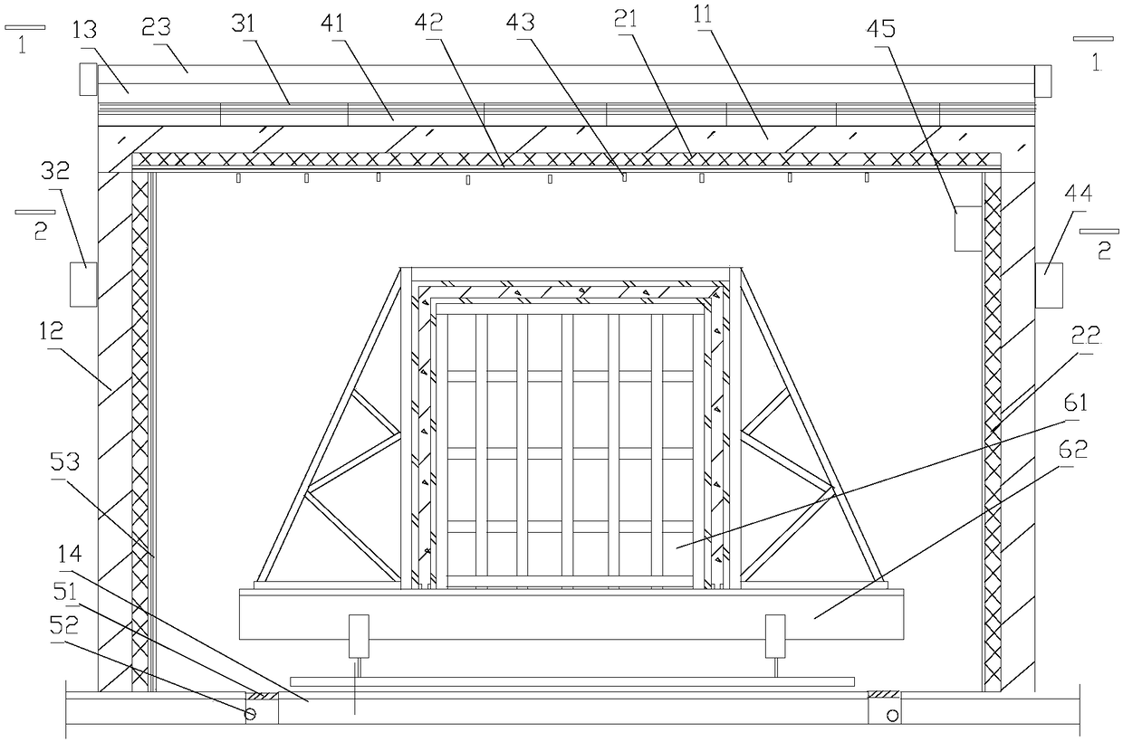 Steam-curing device for manufacturing fabricated structure and mounting method