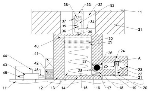 Device for assisting automatic arrangement of reversible lanes