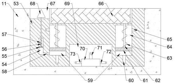 Device for assisting automatic arrangement of reversible lanes